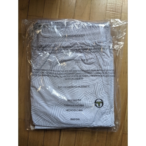 NWT Sergio Tacchini | Dazzle Tracksuit in White/Gray - Picture 9 of 10